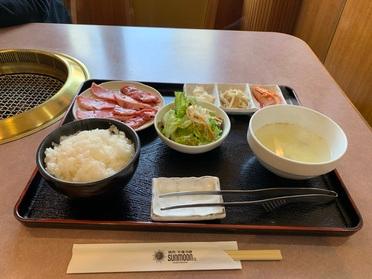 和牛カルビランチ