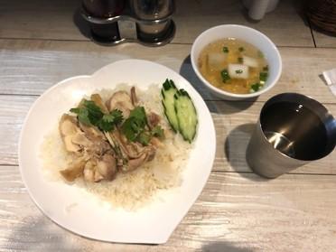 ハートのお皿でした!