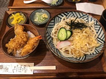 冷やしたぬきうどんセット