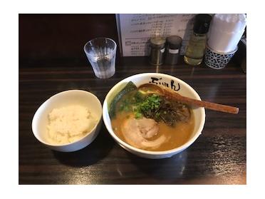 ベジポタ特製豚そば 半ライス