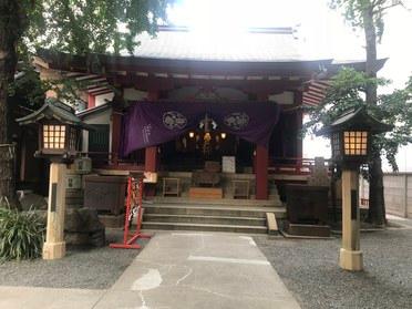 日枝神社拝殿
