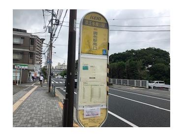 少し奥に見えるのがファミリーマートです
