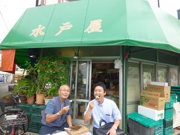 新小岩店店長と店主のウスイさんです!