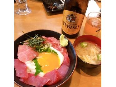 とろろマグロ丼!