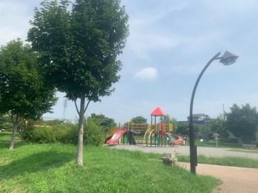 宇喜田公園の滑り台です。