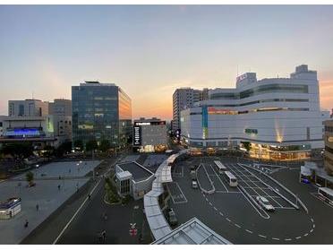 調布駅からの写真