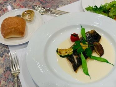 お魚ランチのメインディッシュ