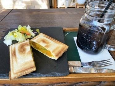 かぼちゃのサンドイッチ