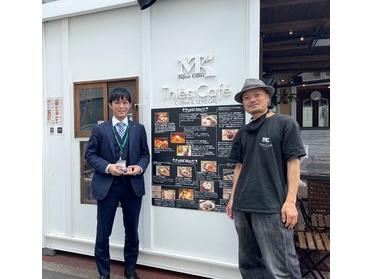 店長さんとパシャリ!