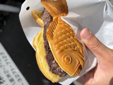 1番人気の厚焼き(小豆)