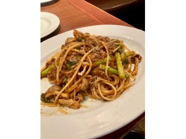トマトソースパスタです。