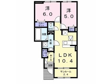 102号室の間取りになります★