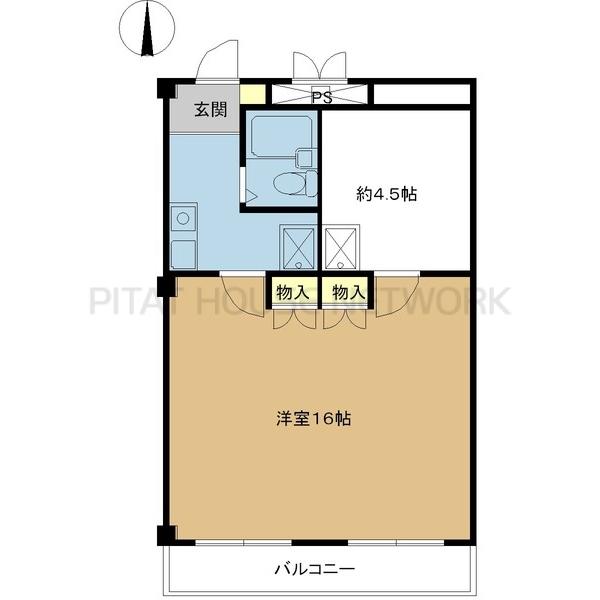 エンテイ上小出 間取り図写真