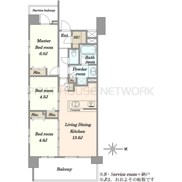ピタットハウス フォースター南千住 3ldk 10階 南千住駅の不動産情報 Stnee9y8003