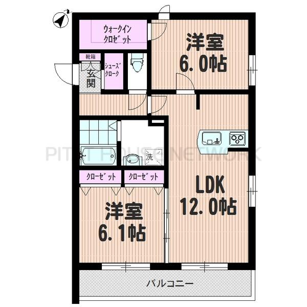南向き・最上階！