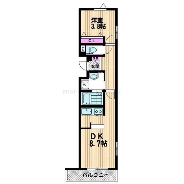 新築1DKタイプ