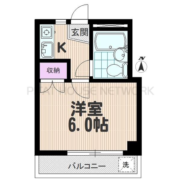 南向きのお部屋です