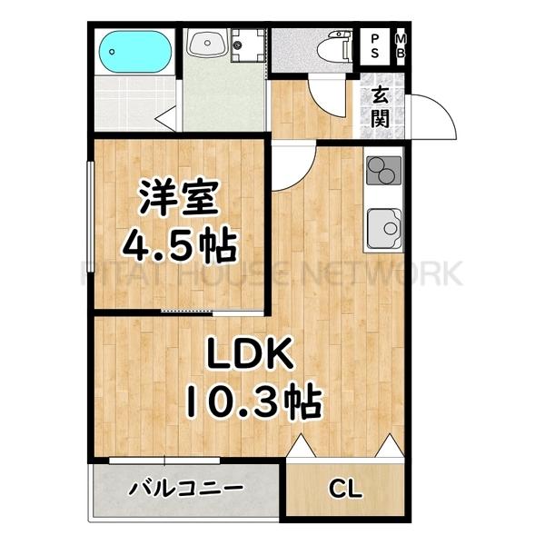 オシャレな間取りです