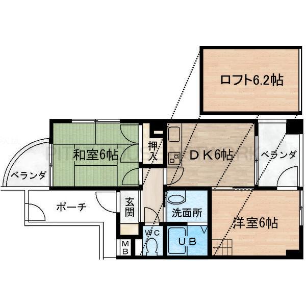ロフト付