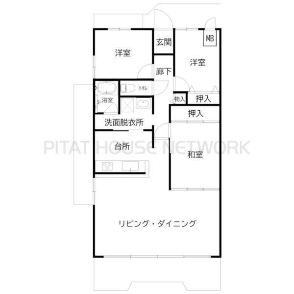 間取図(平面図)