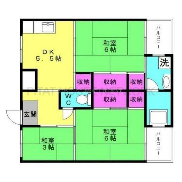 間取図(平面図)