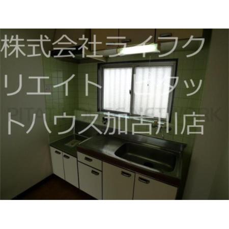 加古川市加古川町友沢アパート 部屋写真2 キッチン