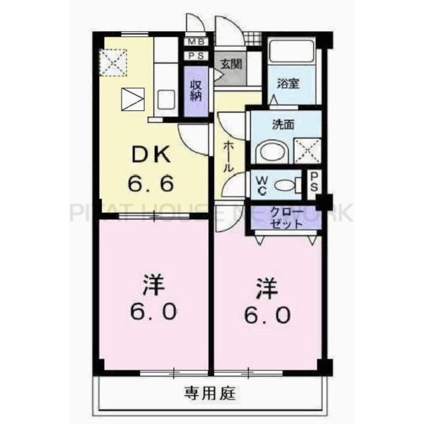 はいつさくらんぼIII 間取り図写真 間取図(平面図)