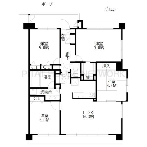 間取図(平面図)