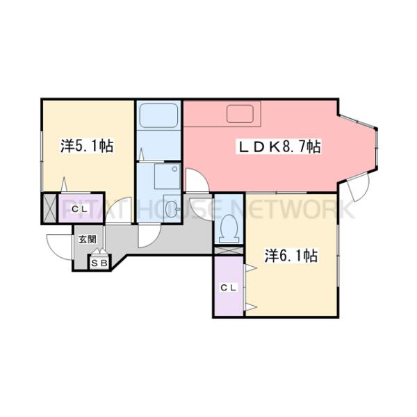 間取図(平面図)