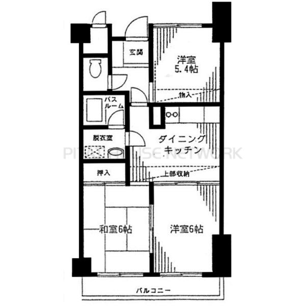 ピタットハウス 川崎市高津区下作延マンション 3dk 4階 津田山駅の賃貸情報 R