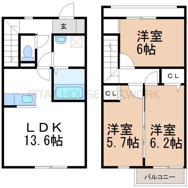 間取図(平面図)