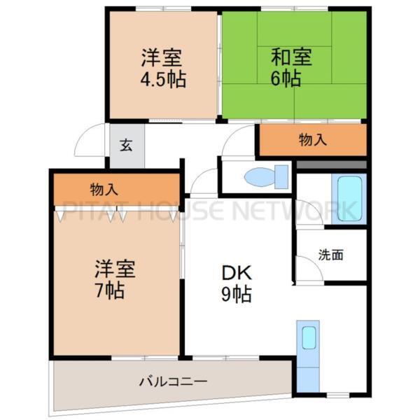 間取図(平面図)