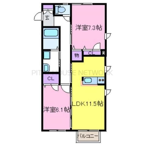 間取図(平面図)