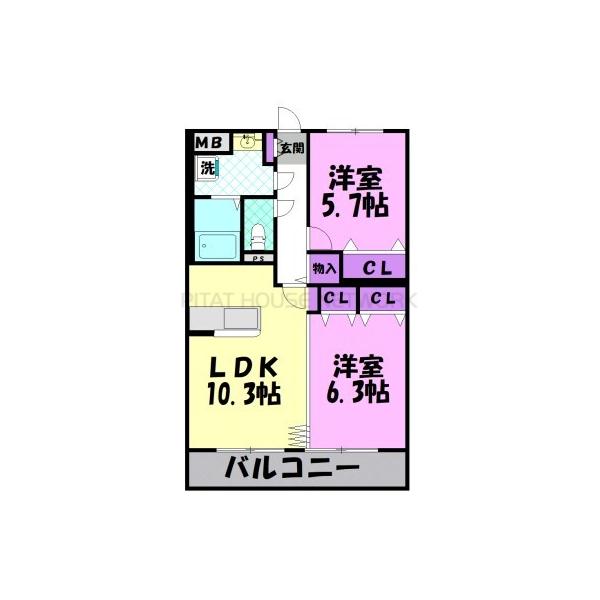 間取図(平面図)