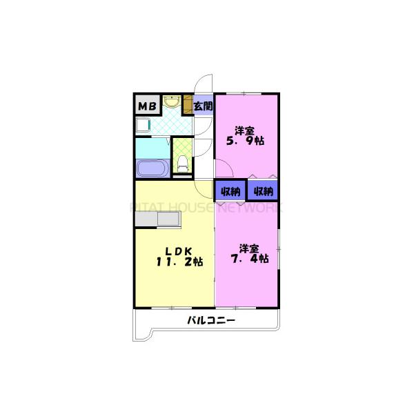 間取図(平面図)