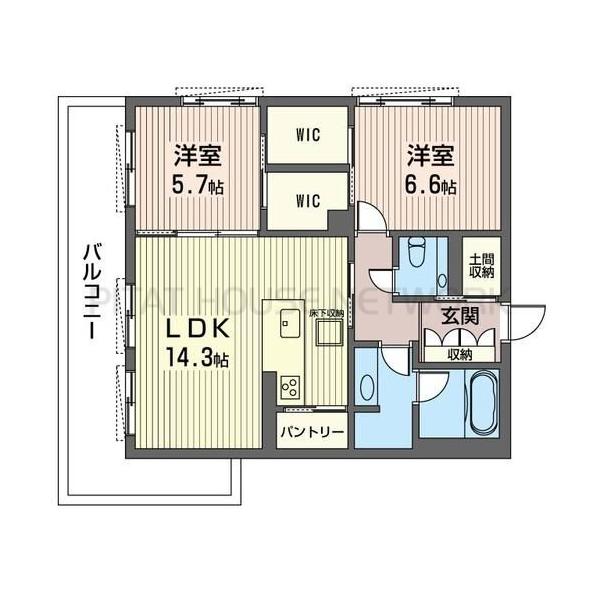 間取図(平面図)