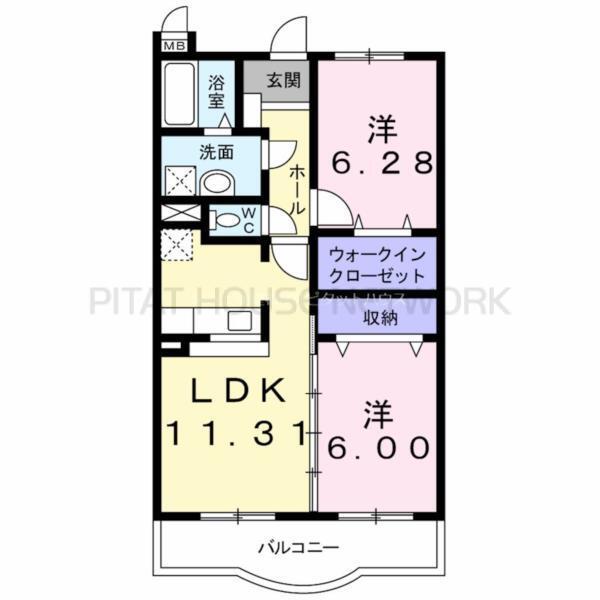 間取図(平面図)