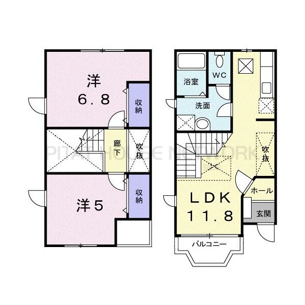 間取図(平面図)