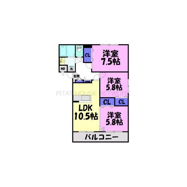 間取図(平面図)