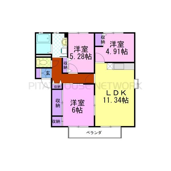 間取図(平面図)