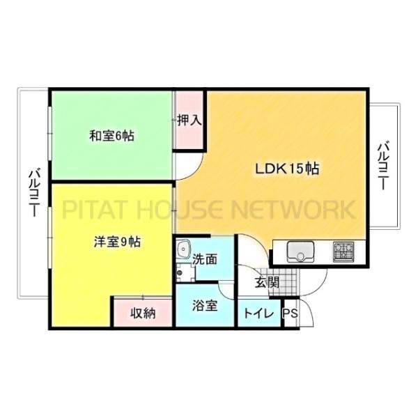 間取り図は反転タイプあり