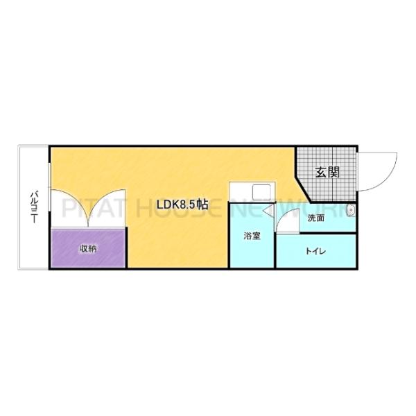 間取りは反転タイプあり