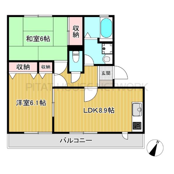 2LDKです☆