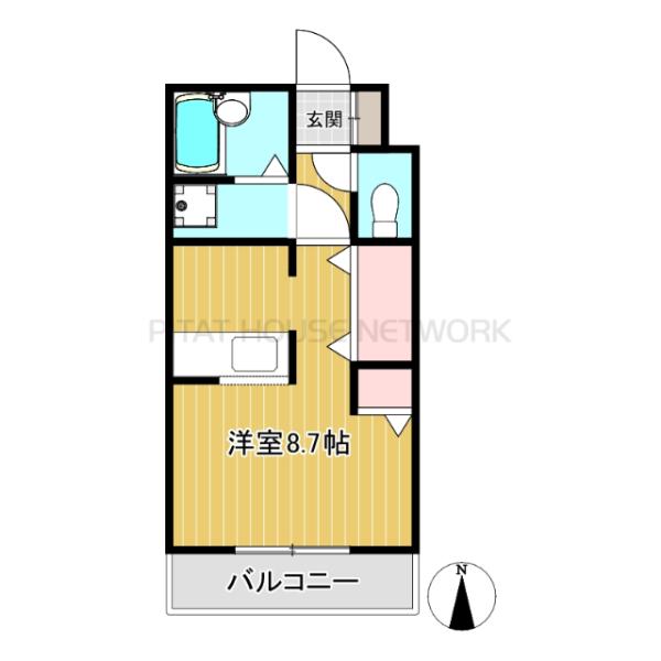 ワンルームです☆