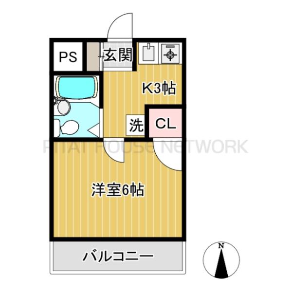 反転間取り図