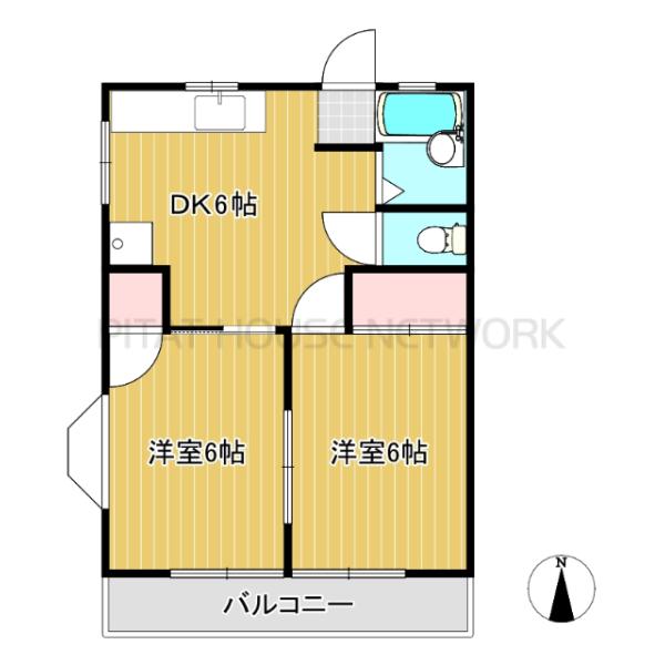 南向きの２DK♪