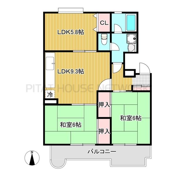 3LDKです！