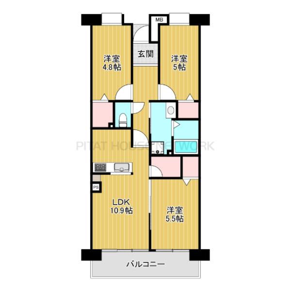 2LDKです☆