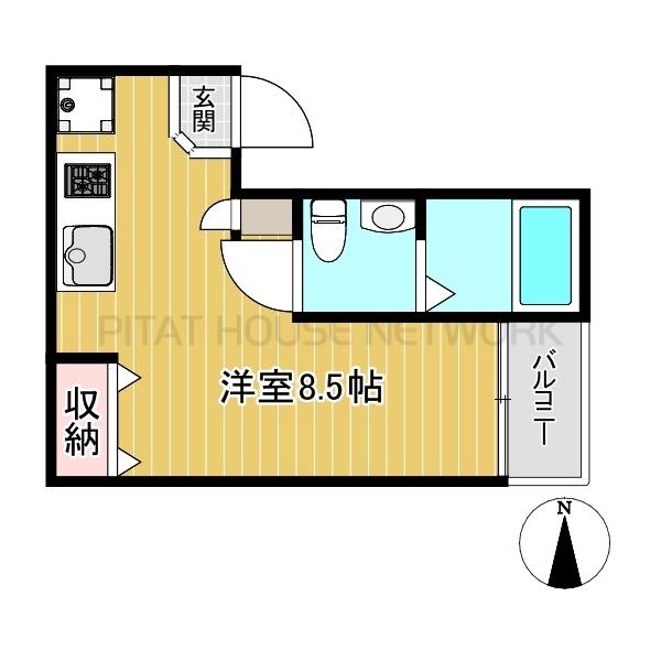 ワンルームです♪