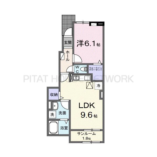 1LDKです★